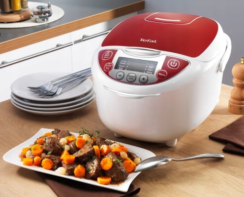 Multicooker Tefal Fuzzy Led RK7051, 9 programów, 5L, z funkcją podgrzewania