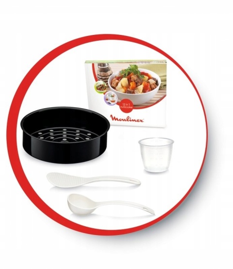 Multicooker Tefal Fuzzy Led RK7051, 9 programów, 5L, z funkcją podgrzewania