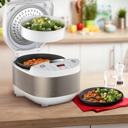 Multicooker Tefal SimplyCook Plus 4L 12w1 Biały 750W - Idealny do gotowania