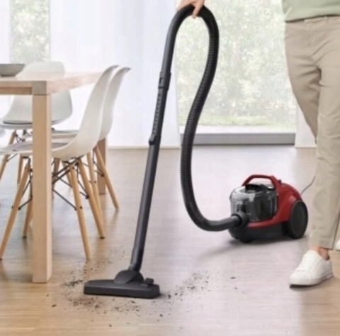 ODKURZACZ BEZWORKOWY BOSCH 700W CICHY HEPA FILTR PUREAIR 9M KABEL KONCÓWKI