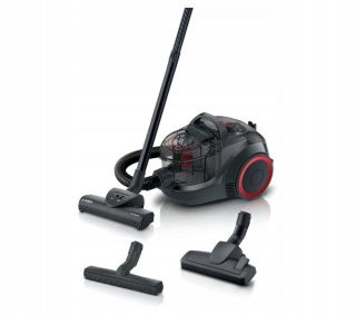 ODKURZACZ BEZWORKOWY BOSCH PROPOWER 750W TURBOSZCZOTKA HEPA DO PARKIETÓW