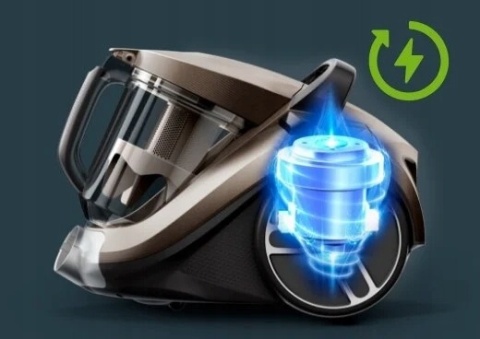 ODKURZACZ BEZWORKOWY TEFAL COMPACT XXL 900W CYKLONOWY 2,5L Z TURBOSZCZOTKĄ