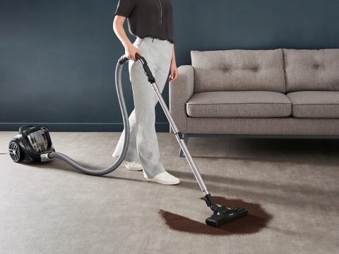 ODKURZACZ BEZWORKOWY TEFAL TW4B25 750W, 2,5L, CYKLON+HEPA, COMPACT XXL