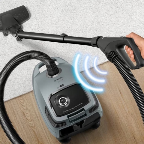 ODKURZACZ BOSCH BGB6X330 600W FILTR HEPA, STEROWANIE NA RĄCZCE, 12M PRZEWÓD