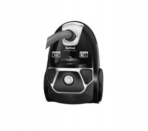 ODKURZACZ WORKOWY TEFAL COMPACT POWER TW3985 750W 3L Z TURBOSZCZOTKĄ EPA