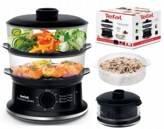 Parowar Tefal 6L 900W - Zdrowe gotowanie na parze, automatyczne urządzenie