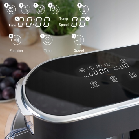 Robot Kuchenny Mozano Planetarny 3200W z Podgrzewaną Misą 6,2L