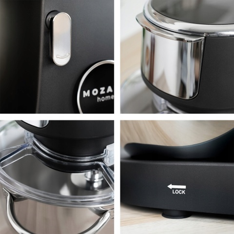 Robot Kuchenny Mozano Planetarny 3200W z Podgrzewaną Misą 6,2L