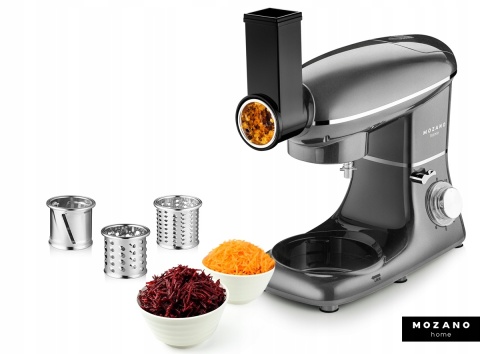 Robot Planetarny Mozano 2300W 6w1 z Misa 6,2L i Blenderem