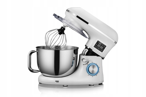 Robot planetarny KERCH MyCHEF HOT 3000W z podgrzewaną misą 6,2L bíły