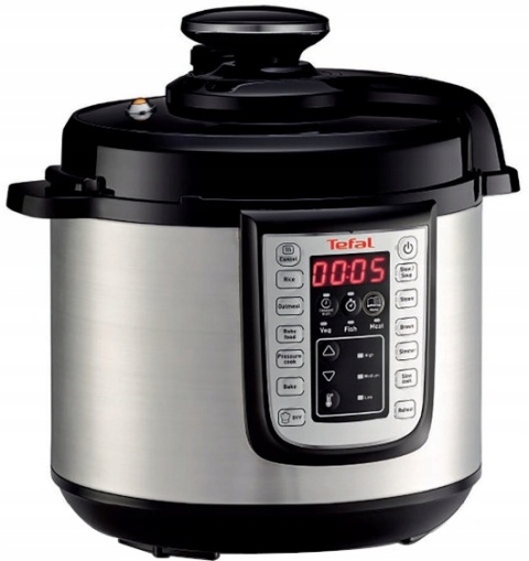 Multicooker Tefal Szybkowar Core Range Cy505e 25 Programów 6L Pojemności