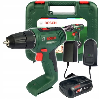 Wkrętarka akumulatorowa Bosch EasyDrill 18V 2.0Ah z walizką 38 Nm