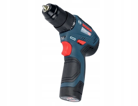 Akumulatorowa wkrętarka Bosch GSR 12V-30 z 2 akumulatorami 2,0Ah i walizką