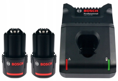 Akumulatorowa wkrętarka Bosch GSR 12V-30 z 2 akumulatorami 2,0Ah i walizką