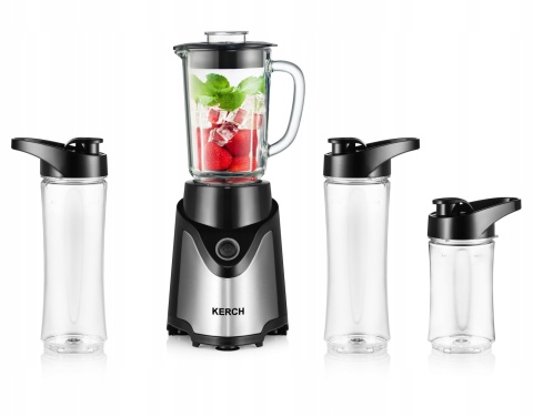 Blender Kerch FIT SB900 900W z kielichem i butelkami 400/600ml