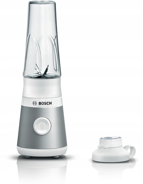 Blender Kielichowy Bosch VitaPower 450W z Butelką ToGo Srebrny