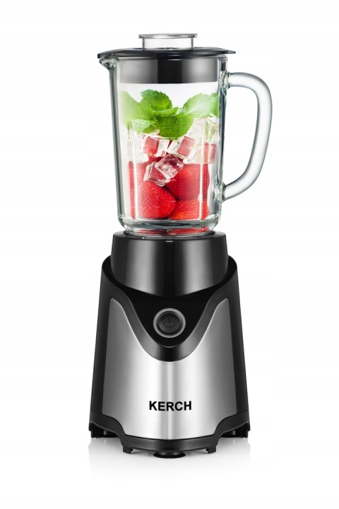 Blender kielichowy Kerch FIT 900W 0,6L + 3 bidony - Miksowanie i kruszenie lodu