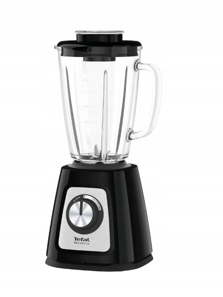 Blender kielichowy Tefal BlendForce 2 - 800W, szklany, 6 ostrzy, Pulse