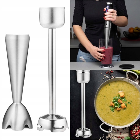 Blender ręczny Yoer 8w1 1500W z tytanowymi ostrzami i 14 akcesoriami