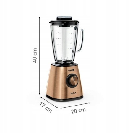 Blendforce 2 Coppertinto - Wydajny Blender Szklany 800W, 5 Prędkości