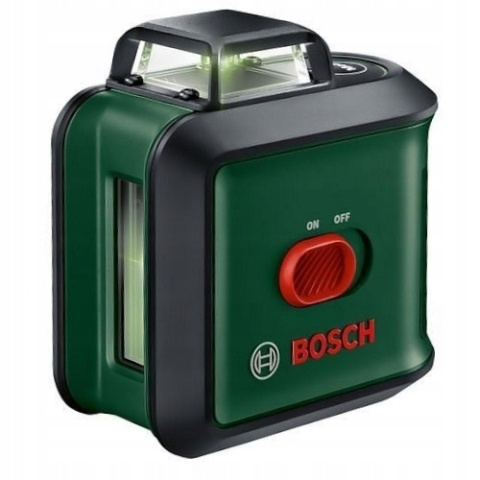 Laser krzyżowy Bosch UniversalLevel 360, zielony, zasięg 24 m