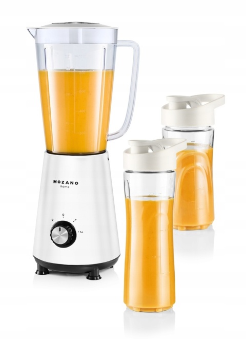 Mocny Blender Kielichowy 2 Bidony Tritan 450W 3w1 z Trybem PULSE