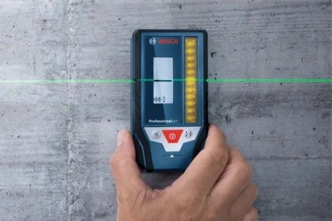 Odbiornik Laserowy Bosch Lr7 8Cm Ledowy Z Magnesowym Mocowaniem + Pokrowiec