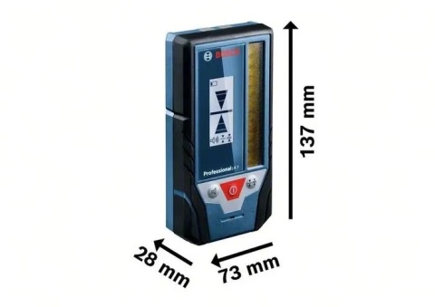 Odbiornik Laserowy Bosch Lr7 8Cm Ledowy Z Magnesowym Mocowaniem + Pokrowiec