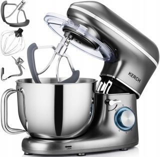 Robot Kuchenny Planetarny Kerch MyCHEF 4000W 6,2L z Metalowym Napędem