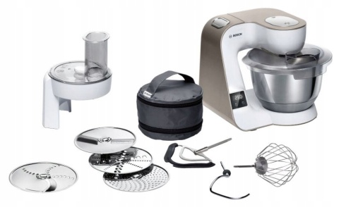 Robot kuchenny Bosch MUM5XW10 1000W, misa 3,9L, timer, 7 prędkości