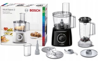 Robot kuchenny Bosch MultiTalent 3 MCM3201B 800W 30 funkcji 2.3L czarny