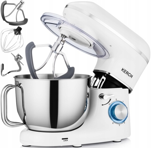 Robot kuchenny planetarny KERCH MyCHEF 6,2L 3000W - Mixer profesjonalny