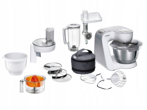 Robot planetarny Bosch MUM58258 1000W 3,9L 7 prędkości z akcesoriami
