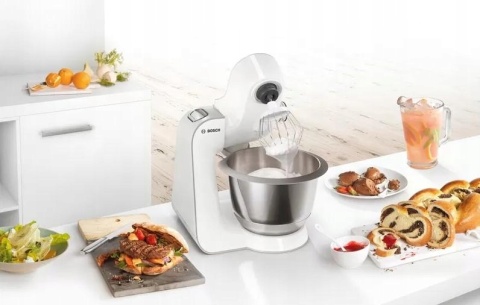 Robot planetarny Bosch MUM58258 1000W 3,9L 7 prędkości z akcesoriami
