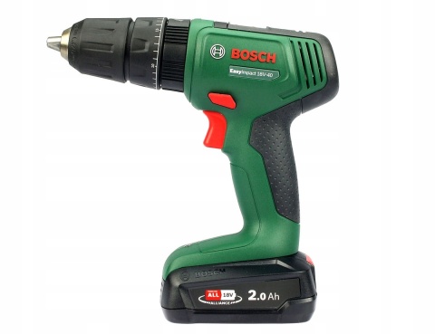 Wiertarko-wkrętarka akumulatorowa Bosch EasyImpact 18V-40, 2x2Ah, ładowarka