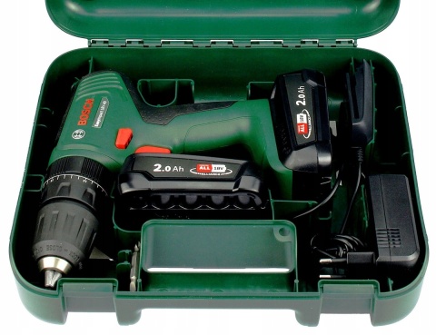 Wiertarko-wkrętarka akumulatorowa Bosch EasyImpact 18V-40, 2x2Ah, ładowarka