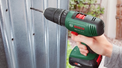 Wiertarko-wkrętarka akumulatorowa Bosch EasyImpact 18V-40, 2x2Ah, ładowarka