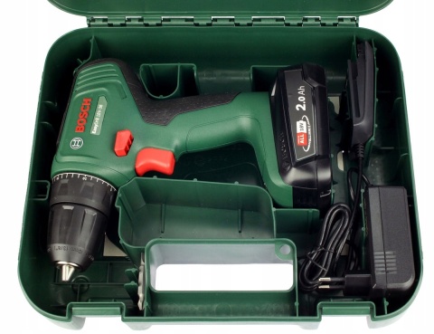 Wkrętarka Bosch EasyDrill 18V-38, akumulator 2Ah, walizka, 38Nm