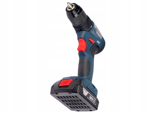Wkrętarka Bosch GSR 185-LI 2Ah 18V BEZSZCZOTKOWA z osprzętem w walizce