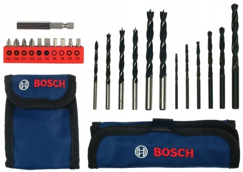 Wkrętarka Bosch GSR 185-LI 2Ah 18V BEZSZCZOTKOWA z osprzętem w walizce