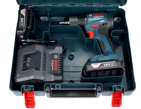 Wkrętarka Bosch GSR 185-LI 2Ah 18V BEZSZCZOTKOWA z osprzętem w walizce