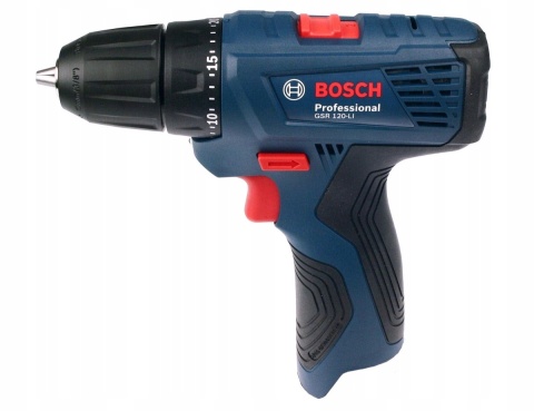 Wkrętarka akumulatorowa 12V Bosch GSR 120LI Professional - bez akumulatora