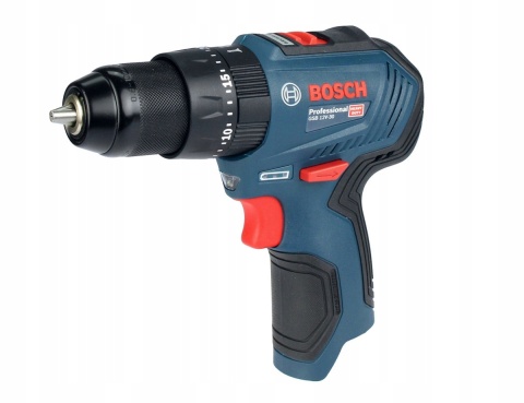 Wkrętarka akumulatorowa Bosch GSB 12V-30 z udarem i led 2-biegowa