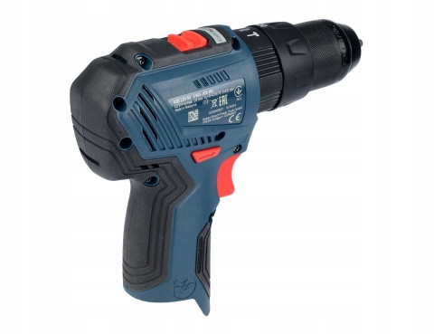 Wkrętarka akumulatorowa Bosch GSB 12V-30 z udarem i led 2-biegowa