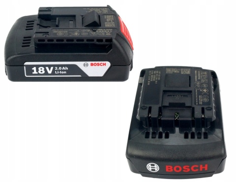 Wkrętarka akumulatorowa Bosch GSB 18V-21, 2x2Ah, udar 55Nm, LED