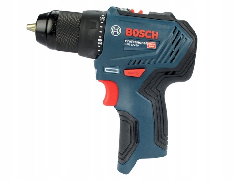 Wkrętarka Bosch Gsr 12V-30 Bezszczotkowa Korpus 30 Nm 2-Bieg, Z Latarką Led