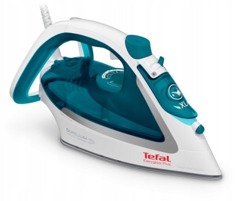 Żelazko parowe Tefal Easygliss Plus 2500W FV5718 z uderzeniem pary 195g/min