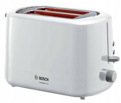 Bosch Toster Opiekacz Tat3a111 Ruszt Do Opiekania Bułeczek Biały