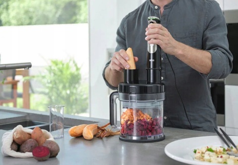 Blender Braun MultiQuick 9 MQ9195XLI 1200W z malakserem i technologiemi