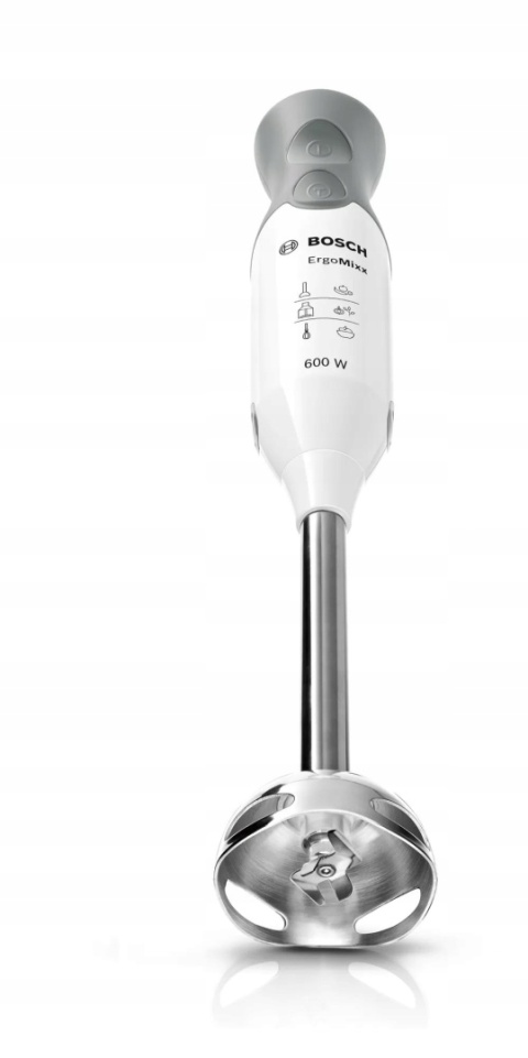 Blender ręczny BOSCH MSM66120 600W z rozdrabniaczem i nożem QuattroBlade